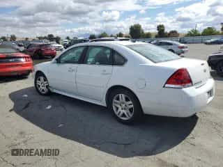 2013 Chevrolet Impala LT с VIN 2G1WG5E36D1110401, выставлен на аукционе Copart как лот 81957275 с пробегом 237 405 миль миль и Списание • Salvage title. История ставок и продаж доступна на DreamBid. Изображение 2.