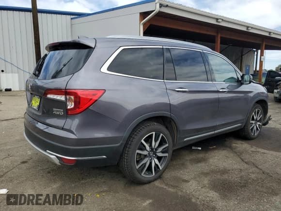 ✅ 2022 Honda Pilot Touring 8-Passenger • VIN: 5FNYF6H96NB037232 • Lot: 81454005. Listed on Copart with 55,846 mi. Free auction sales archive from the USA and detailed vehicle history report at DreamBid. Image 3.