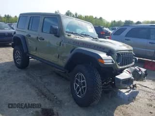 ✅ 2025 Jeep Wrangler Rubicon • VIN: 1C4PJXFN0SW546661 • Lot: 42236807. Listed on IAAI with 2,963 mi. Free auction sales archive from the USA and detailed vehicle history report at DreamBid. Image 1.