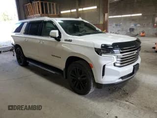 ✅ 2021 Chevrolet Suburban High Country • VIN: 1GNSKGKL6MR426724 • Lot: 74286054. Wystawiony na Copart z przebiegiem 36 428 mil. Bezpłatny archiwum sprzedaży aukcyjnych z USA i szczegółowy raport historii pojazdu na DreamBid. Zdjęcie 4.