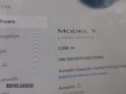 ✅ 2025 Tesla Model Y Long Range • VIN: 7SAYGDED3SF236893 • Лот: 43698211. Опубликован ранее на IAAI с пробегом 2 586 миль. Бесплатный доступ к архиву аукционных продаж из США и подробный отчёт об истории автомобиля на DreamBid. Изображение 15.