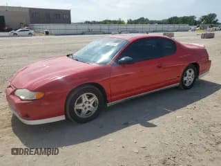 ✅ 2003 Chevrolet Monte Carlo SS • VIN: 2G1WX12K739357169 • Lot: 71532455. Listed on Copart with 123,395 mi. Free auction sales archive from the USA and detailed vehicle history report at DreamBid. Image 1.