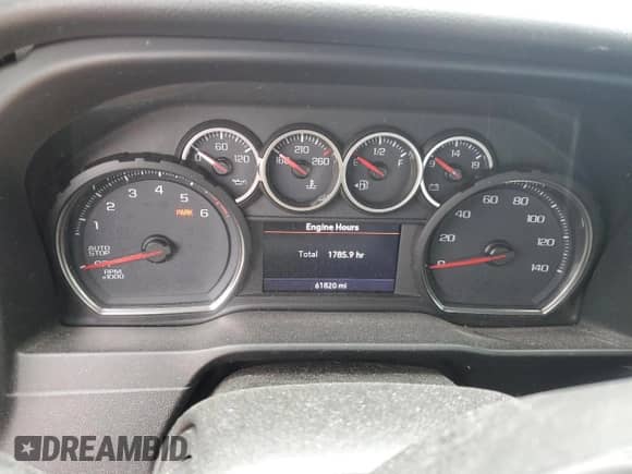 2019 Chevrolet Silverado 1500 LT with VIN 1GCUYDED5KZ113941, listed as a Copart auction lot 69930975 with 61,820 mi miles and Salvage title. Bid and sale history available at DreamBid. Image 9.