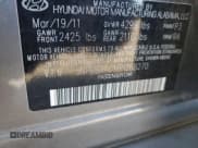 ✅ 2011 Hyundai Sonata GLS • VIN: 5NPEB4ACXBH268270 • Лот: 82500835. Опубликован ранее на Copart с пробегом 142 956 миль. Бесплатный доступ к архиву аукционных продаж из США и подробный отчёт об истории автомобиля на DreamBid. Изображение 12.