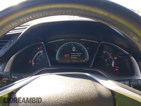 ✅ 2017 Honda Civic Touring • VIN: 19XFC1F99HE025978 • Lot: 43544695. Listed on IAAI with 123,323 mi. Free auction sales archive from the USA and detailed vehicle history report at DreamBid. Image 7.