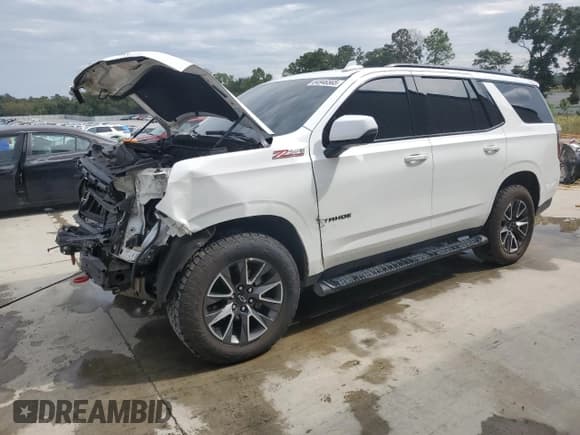 ✅ 2022 Chevrolet Tahoe Z71 • VIN: 1GNSKPKD1NR314133 • Lot: 84946565. Listed on Copart with 95,620 mi. Free auction sales archive from the USA and detailed vehicle history report at DreamBid. Image 1.