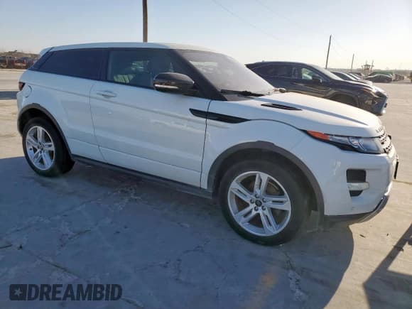 ✅ 2013 Land Rover Range Rover Evoque Dynamic Premium • VIN: SALVT1BG5DH715966 • Lot: 49995295. Listed on Copart with Not provided. Free auction sales archive from the USA and detailed vehicle history report at DreamBid. Image 4.