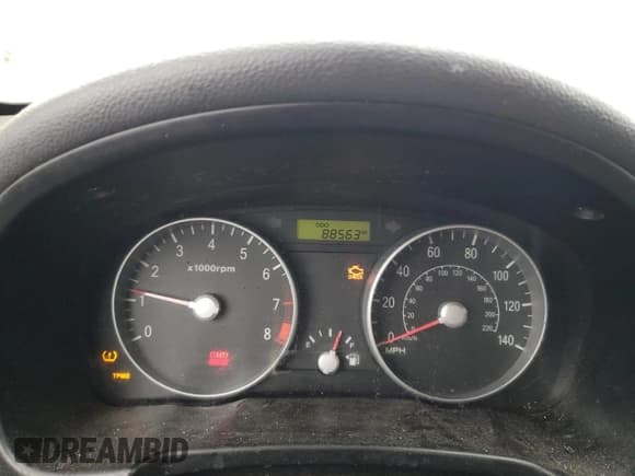 ✅ 2008 Hyundai Accent GS • VIN: KMHCM36C98U065126 • Лот: 84049704. Опубликован ранее на Copart с пробегом 88 563 миль. Бесплатный доступ к архиву аукционных продаж из США и подробный отчёт об истории автомобиля на DreamBid. Изображение 9.