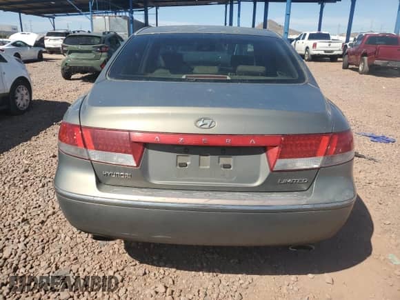 2006 Hyundai Azera SE с VIN KMHFC46F06A122652, выставлен на аукционе Copart как лот 50221265 с пробегом 198 552 миль миль и Списание • Salvage title. История ставок и продаж доступна на DreamBid. Изображение 6.