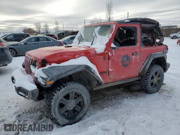 ✅ 2018 Jeep Wrangler Sport • VIN: 1C4GJXAG8JW167544 • Lot: 87440684. Listed on Copart with 139,214 mi. Free auction sales archive from the USA and detailed vehicle history report at DreamBid. Image 1.