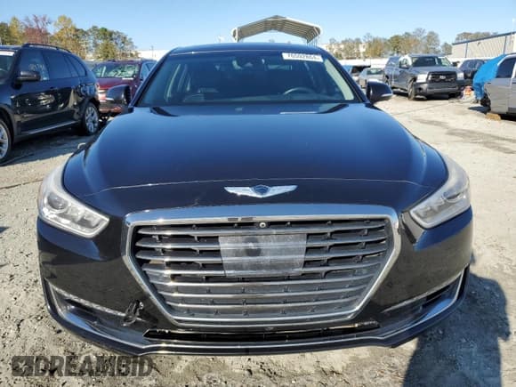 ✅ 2018 Genesis G90 Premium • VIN: KMHG34JA9JU043049 • Лот: 76592864. Опубликован ранее на Copart с пробегом 95 999 миль. Бесплатный доступ к архиву аукционных продаж из США и подробный отчёт об истории автомобиля на DreamBid. Изображение 5.