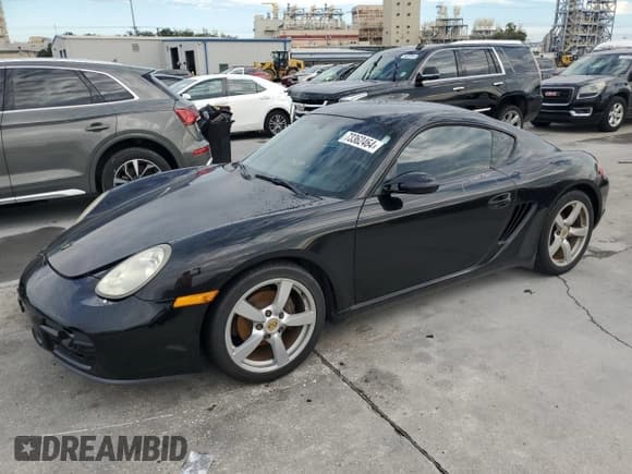 ✅ 2007 Porsche 718 Cayman • VIN: WP0AA29867U760717 • Lot: 73362464. Listed on Copart with 109,635 mi. Free auction sales archive from the USA and detailed vehicle history report at DreamBid. Image 1.
