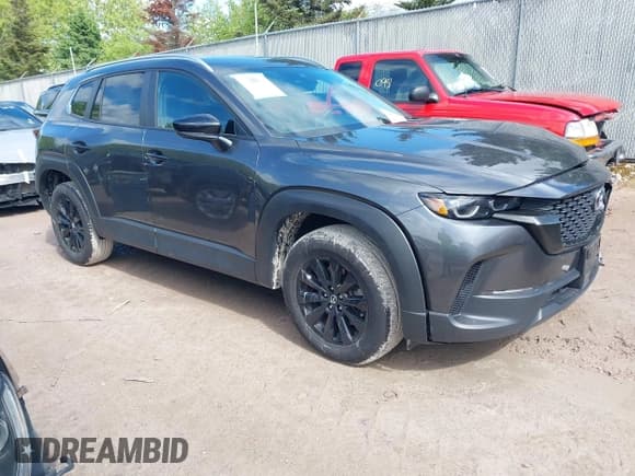 ✅ 2024 Mazda CX-50 S Select • VIN: 7MMVABAM5RN228592 • Lot: 42322018. Listed on IAAI with 19,368 mi. Free auction sales archive from the USA and detailed vehicle history report at DreamBid. Image 1.