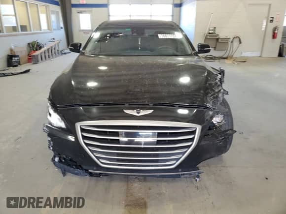 2016 Hyundai Genesis 3.8L z VIN KMHGN4JE9GU127474, wystawiony jako Copart lot #76671724 z przebiegiem 96 985 mil mil oraz Szkoda całkowita • Salvage title. Historia ofert i sprzedaży dostępna na DreamBid. Obrazek 5.