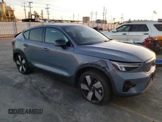 ✅ 2023 Volvo C40 Plus • VIN: YV4ED3GL6P2050005 • Lot: 77217653. Listed on Copart with Not provided. Free auction sales archive from the USA and detailed vehicle history report at DreamBid. Image 4.