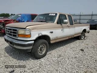 ✅ 1996 Ford F-150 • VIN: 1FTEX14H3TKA36040 • Lot: 67654964. Listed on Copart with 222,142 mi. Free auction sales archive from the USA and detailed vehicle history report at DreamBid. Image 1.