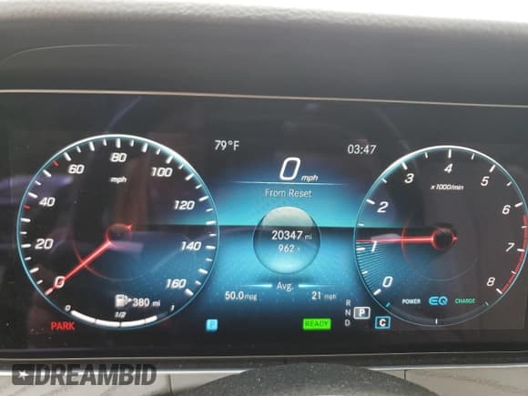 ✅ 2021 Mercedes-Benz E 450 • VIN: W1KZH6AB0MA938802 • Лот: 69301654. Опубликован ранее на Copart с пробегом 20 347 миль. Бесплатный доступ к архиву аукционных продаж из США и подробный отчёт об истории автомобиля на DreamBid. Изображение 9.