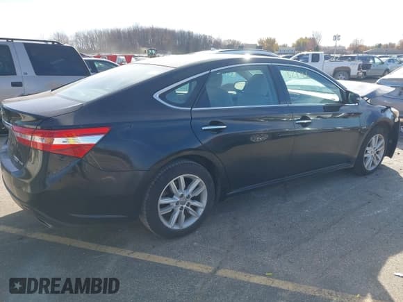 ✅ 2014 Toyota Avalon XLE Premium • VIN: 4T1BK1EB3EU086273 • Lot: 43682146. Wystawiony na IAAI z przebiegiem 235 580 mil. Bezpłatny archiwum sprzedaży aukcyjnych z USA i szczegółowy raport historii pojazdu na DreamBid. Zdjęcie 4.