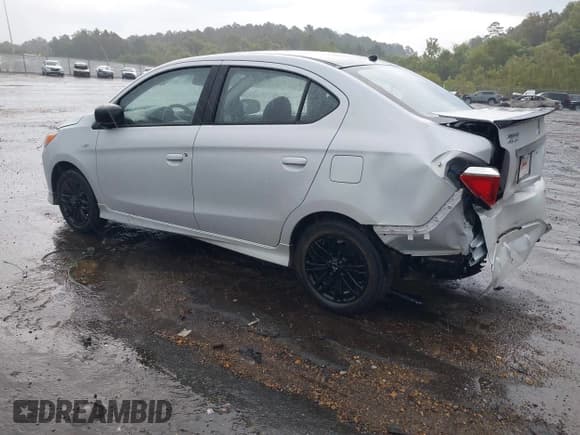 ✅ 2024 Mitsubishi Mirage ES • VIN: ML32FUFJXRHF16420 • Lot: 42996334. Listed on IAAI with 8,194 mi. Free auction sales archive from the USA and detailed vehicle history report at DreamBid. Image 3.