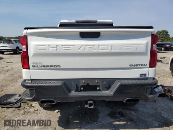 2021 Chevrolet Silverado 1500 Custom Trail Boss with VIN 1GCPYCEFXMZ164251, listed as a Copart auction lot 80461925 with Not provided miles and Salvage title. Bid and sale history available at DreamBid. Image 6.