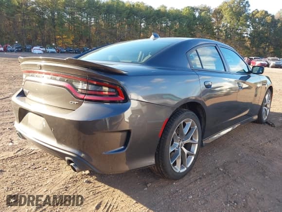 ✅ 2023 Dodge Charger GT • VIN: 2C3CDXHG7PH607129 • Lot: 43666513. Wystawiony na IAAI z przebiegiem 54 727 mil. Bezpłatny archiwum sprzedaży aukcyjnych z USA i szczegółowy raport historii pojazdu na DreamBid. Zdjęcie 4.