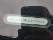 ✅ 2016 Audi S5 Premium Plus • VIN: WAUC4AFRXGA004684 • Lot: 82981233. Listed on Copart with Not provided. Free auction sales archive from the USA and detailed vehicle history report at DreamBid. Image 14.