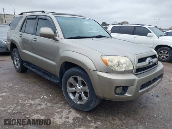 ✅ 2006 Toyota 4Runner Limited • VIN: JTEZT17R060025865 • Лот: 41434272. Опубликован ранее на IAAI с пробегом 145 744 миль. Бесплатный доступ к архиву аукционных продаж из США и подробный отчёт об истории автомобиля на DreamBid. Изображение 1.