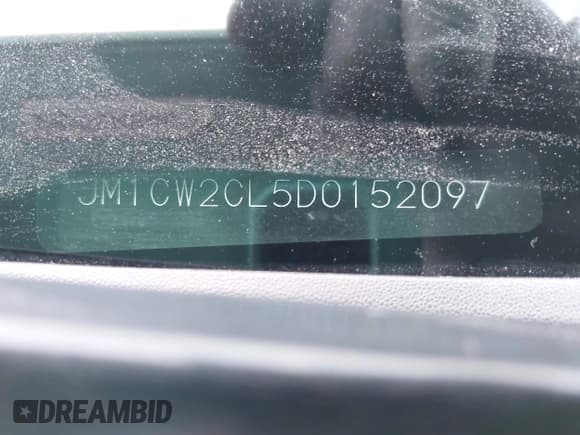 ✅ 2013 Mazda 5 Touring • VIN: JM1CW2CL5D0152097 • Lot: 42611731. Listed on IAAI with 230,179 mi. Free auction sales archive from the USA and detailed vehicle history report at DreamBid. Image 9.