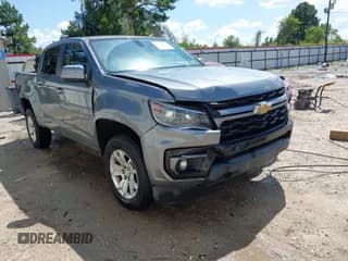 ✅ 2022 Chevrolet Colorado 2WD LT • VIN: 1GCGSCEN4N1216613 • Lot: 43291632. Wystawiony na IAAI z przebiegiem 51 446 mil. Bezpłatny archiwum sprzedaży aukcyjnych z USA i szczegółowy raport historii pojazdu na DreamBid. Zdjęcie 1.