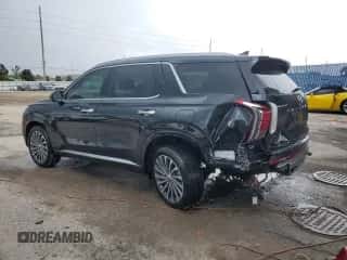 2024 Hyundai Palisade Calligraphy с VIN KM8R74GE2RU725242, выставлен на аукционе Copart как лот 68311864 с пробегом 21 506 миль миль и На запчасти • Non repairable. История ставок и продаж доступна на DreamBid. Изображение 2.