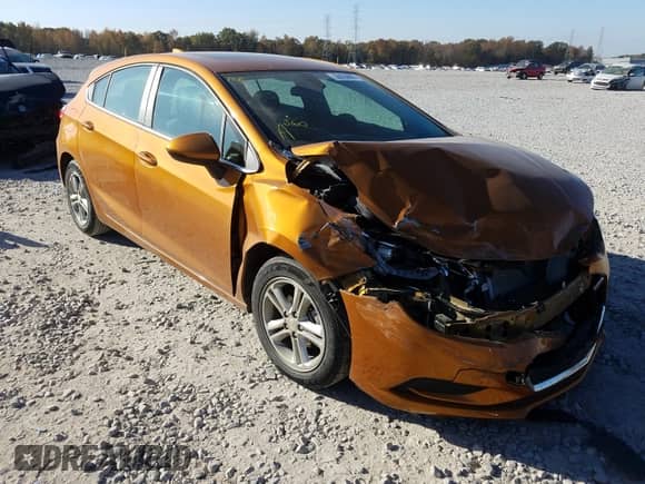 ✅ 2017 Chevrolet Cruze LT • VIN: 3G1BE6SMXHS581338 • Лот: 55974490. Размещён на Copart с пробегом 29 595 миль миль. Получите бесплатный доступ к архиву аукционных продаж из США и посмотрите подробный отчёт об истории автомобиля на DreamBid. Изображение 1.