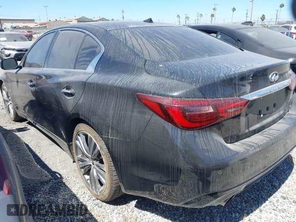 ✅ 2020 Infiniti Q50 Luxe • VIN: JN1EV7AP4LM200388 • Lot: 42595654. Listed on IAAI with 38,366 mi. Free auction sales archive from the USA and detailed vehicle history report at DreamBid. Image 3.