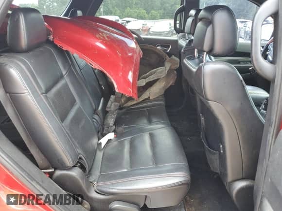 2014 Dodge Durango R/T z VIN 1C4SDHCT0EC344449, wystawiony jako Copart lot #65068825 z przebiegiem 191 185 mil mil oraz Szkoda całkowita • Salvage title. Historia ofert i sprzedaży dostępna na DreamBid. Obrazek 10.