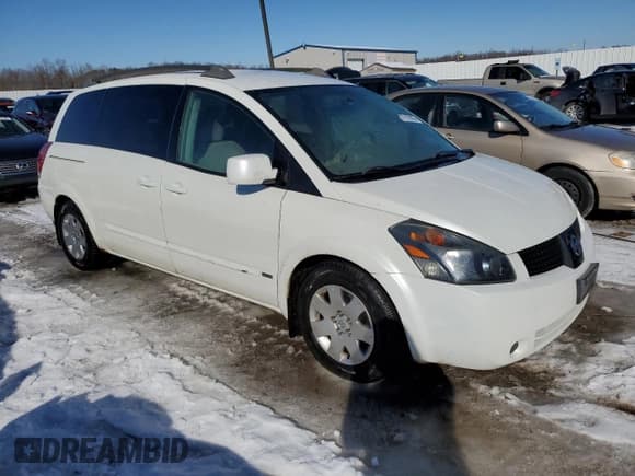 ✅ 2006 Nissan Quest S Special Edition • VIN: 5N1BV28U76N102366 • Lot: 87919865. Wystawiony na Copart z przebiegiem 221 929 mil. Bezpłatny archiwum sprzedaży aukcyjnych z USA i szczegółowy raport historii pojazdu na DreamBid. Zdjęcie 4.