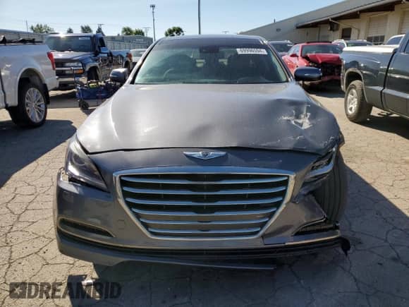 2015 Hyundai Genesis 3.8L z VIN KMHGN4JE9FU059398, wystawiony jako Copart lot #69996594 z przebiegiem 129 245 mil mil oraz Szkoda całkowita • Salvage title. Historia ofert i sprzedaży dostępna na DreamBid. Obrazek 5.