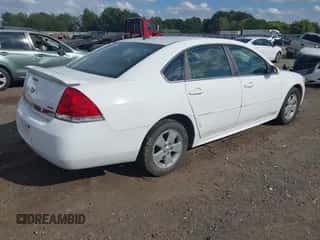 2010 Chevrolet Impala LT with VIN 2G1WB5EK9A1151395, listed as a IAAI auction lot 43287979 with 117,606 mi miles and . Bid and sale history available at DreamBid. Image 4.