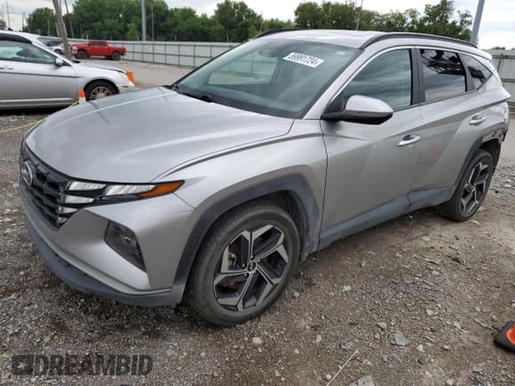 ✅ 2022 Hyundai Tucson SEL • VIN: 5NMJFCAEXNH046070 • Лот: 59991724. Опубликован ранее на Copart с пробегом 38 615 миль. Бесплатный доступ к архиву аукционных продаж из США и подробный отчёт об истории автомобиля на DreamBid. Изображение 1.