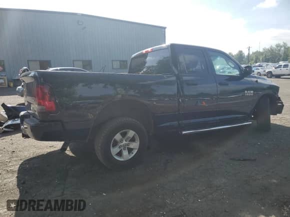 2016 Ram 1500 Express with VIN 1C6RR7FG0GS409762, listed as a Copart auction lot 59237055 with 75,307 mi miles and Salvage title. Bid and sale history available at DreamBid. Image 3.