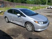 ✅ 2012 Honda Civic LX • VIN: 19XFB2F59CE350385 • Lot: 56887485. Listed on Copart with 36,219 mi. Free auction sales archive from the USA and detailed vehicle history report at DreamBid. Image 4.