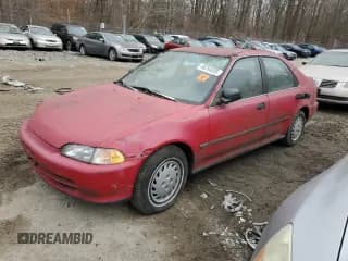✅ 1993 Honda Civic LX • VIN: 1HGEG8551PL024872 • Лот: 46284095. Опубликован ранее на Copart с пробегом 212 690 миль. Бесплатный доступ к архиву аукционных продаж из США и подробный отчёт об истории автомобиля на DreamBid. Изображение 1.