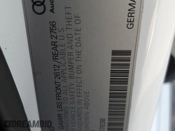 ✅ 2018 Audi A6 Premium Plus • VIN: WAUG8AFC2JN057638 • Лот: 71113135. Опубликован ранее на Copart с пробегом 20 219 миль. Бесплатный доступ к архиву аукционных продаж из США и подробный отчёт об истории автомобиля на DreamBid. Изображение 12.