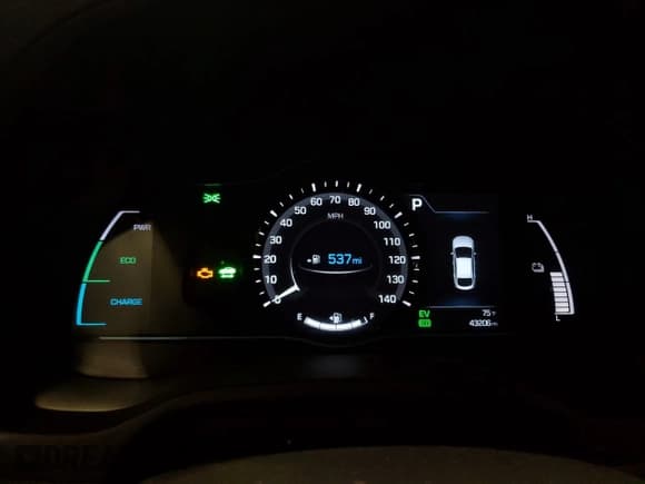 ✅ 2018 Hyundai Ioniq Limited • VIN: KMHC85LC2JU090797 • Lot: 54554125. Wystawiony na Copart z przebiegiem 43 206 mil. Bezpłatny archiwum sprzedaży aukcyjnych z USA i szczegółowy raport historii pojazdu na DreamBid. Zdjęcie 9.