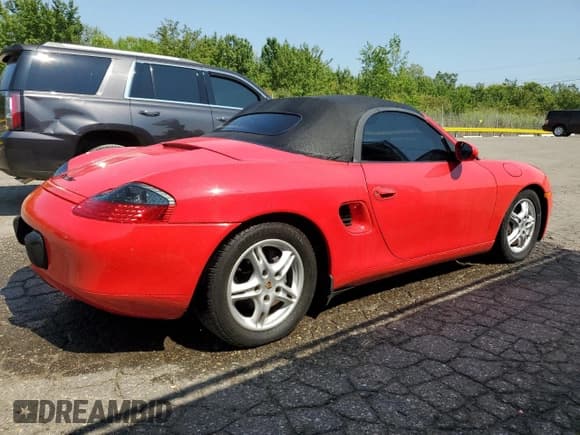 ✅ 2001 Porsche Boxster • VIN: WP0CA29861U621428 • Lot: 69221555. Wystawiony na Copart z przebiegiem 107 409 mil. Bezpłatny archiwum sprzedaży aukcyjnych z USA i szczegółowy raport historii pojazdu na DreamBid. Zdjęcie 3.