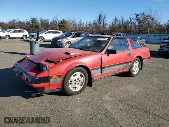✅ 1984 Nissan 300ZX • VIN: JN1CZ14S7EX002625 • Lot: 91358095. Wystawiony na Copart z przebiegiem 75 847 mil. Bezpłatny archiwum sprzedaży aukcyjnych z USA i szczegółowy raport historii pojazdu na DreamBid. Zdjęcie 1.