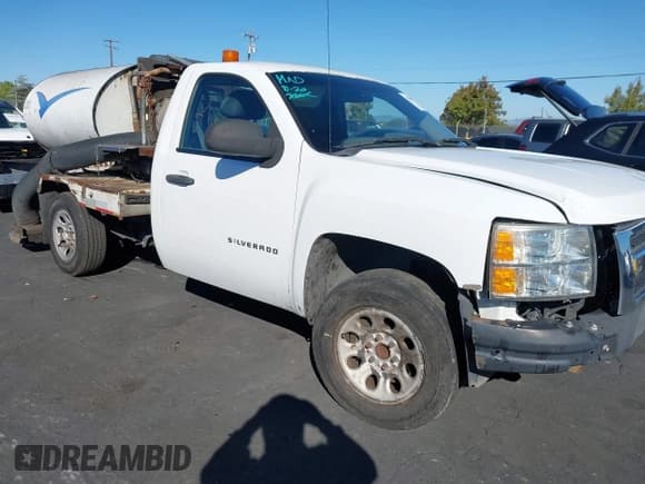 ✅ 2011 Chevrolet Silverado 1500 Work Truck • VIN: 1GCNCPEX1BZ307512 • Lot: 43480692. Listed on IAAI with 177,194 mi. Free auction sales archive from the USA and detailed vehicle history report at DreamBid. Image 1.