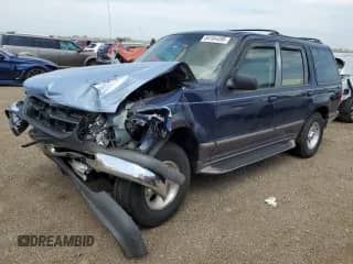 1997 Ford Explorer XL with VIN 1FMDU34E6VZB31400, listed as a Copart auction lot 64184495 with 116,121 mi miles and Salvage title. Bid and sale history available at DreamBid. Image 1.
