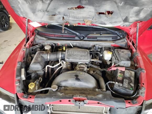 2005 Dodge Dakota SLT with VIN 1D7HE48K95S293853, listed as a Copart auction lot 69125054 with 162,554 mi miles and Salvage title. Bid and sale history available at DreamBid. Image 11.