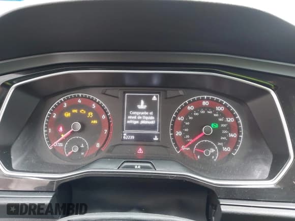 ✅ 2019 Volkswagen Jetta S • VIN: 3VWC57BU7KM134511 • Lot: 43518329. Listed on IAAI with 62,239 mi. Free auction sales archive from the USA and detailed vehicle history report at DreamBid. Image 7.