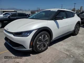 ✅ 2024 Kia EV6 Light Long Range • VIN: KNDC34LA6R5615829 • Lot: 65851835. Listed on Copart with 56,605 mi. Free auction sales archive from the USA and detailed vehicle history report at DreamBid. Image 1.