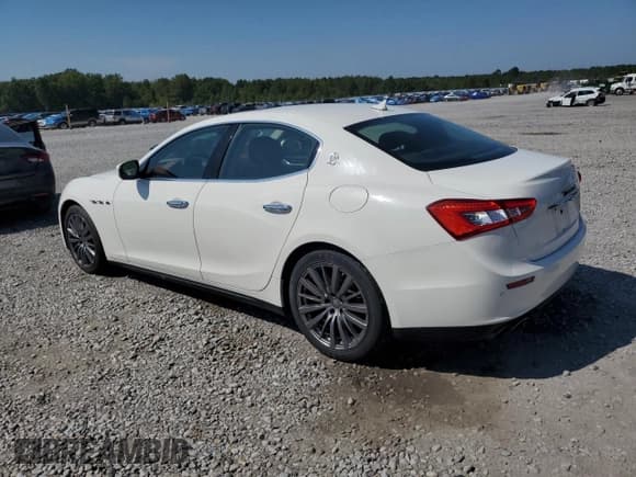 ✅ 2017 Maserati Ghibli • VIN: ZAM57XSL7H1215510 • Lot: 80918715. Listed on Copart with 73,799 mi. Free auction sales archive from the USA and detailed vehicle history report at DreamBid. Image 2.